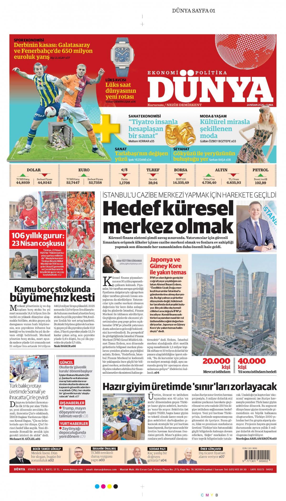 D&uuml;nya Gazetesi