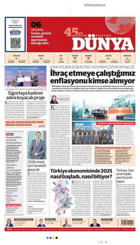 23 Aralık 2025 Dünya Gazetesi Manşetleri