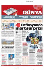 04 Nisan 2026 Dünya Gazetesi Manşetleri