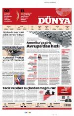 21 Mayıs 2026 Dünya Gazetesi Manşetleri