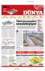27 Ağustos 2026 Dünya Gazetesi Manşetleri