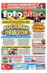 29 Ekim 2026 Fotomaç Gazetesi Manşetleri