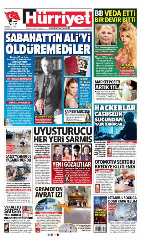 30 Aralık 2025 Hürriyet Gazetesi Manşetleri