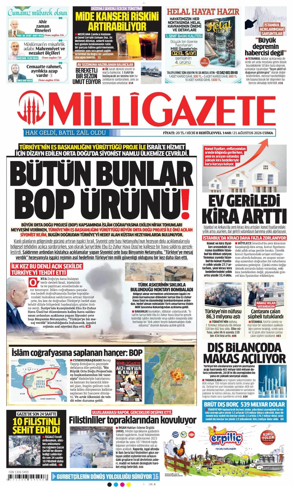 Milli Gazete Gazetesi