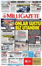 21 Mayıs 2026 Milli Gazete Gazetesi Manşetleri