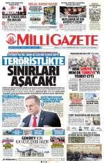 27 Ağustos 2026 Milli Gazete Gazetesi Manşetleri