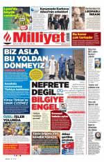 27 Ağustos 2026 Milliyet Gazetesi Manşetleri