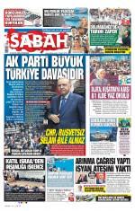 21 Mayıs 2026 Sabah Gazetesi Manşetleri