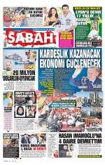 27 Ağustos 2026 Sabah Gazetesi Manşetleri