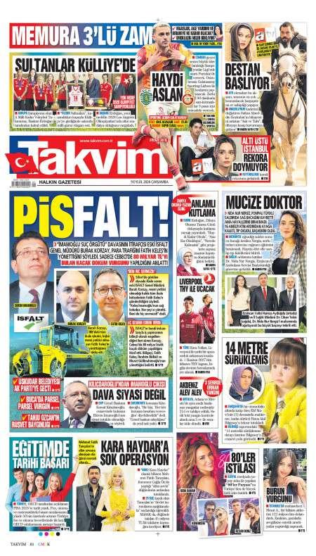 Türkiye Gazetesi, Günlük Gazete Manşetleri - Haber7 - Haber - Haberler