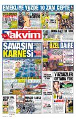 04 Nisan 2026 Takvim Gazetesi Manşetleri