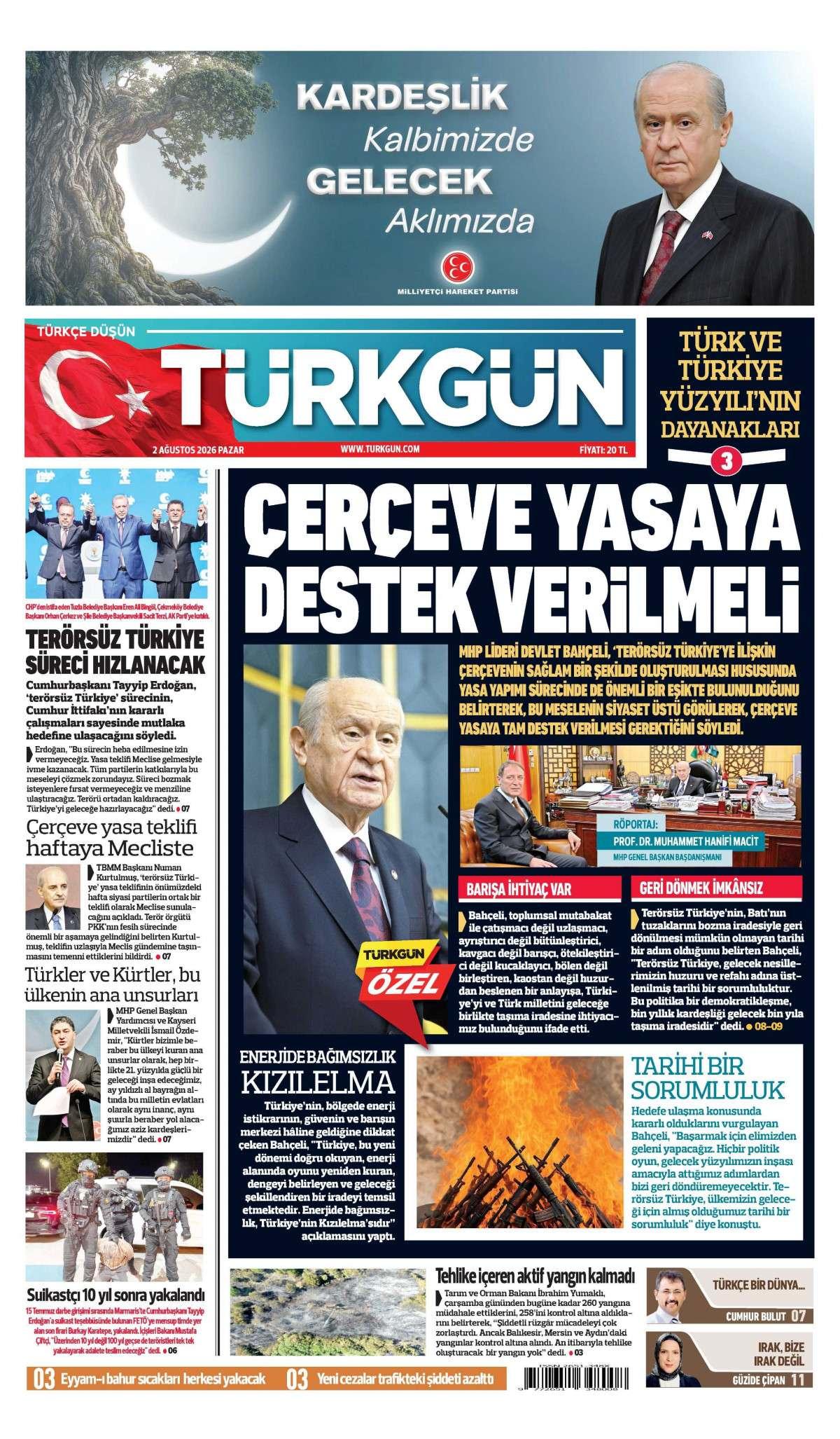 T&uuml;rkg&uuml;n Gazetesi