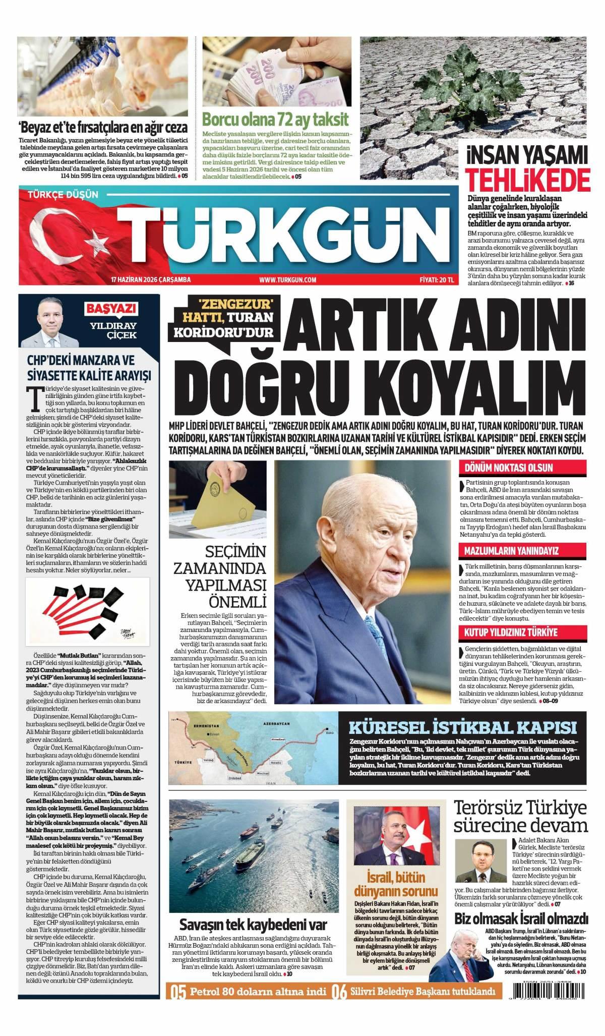 T&uuml;rkg&uuml;n Gazetesi