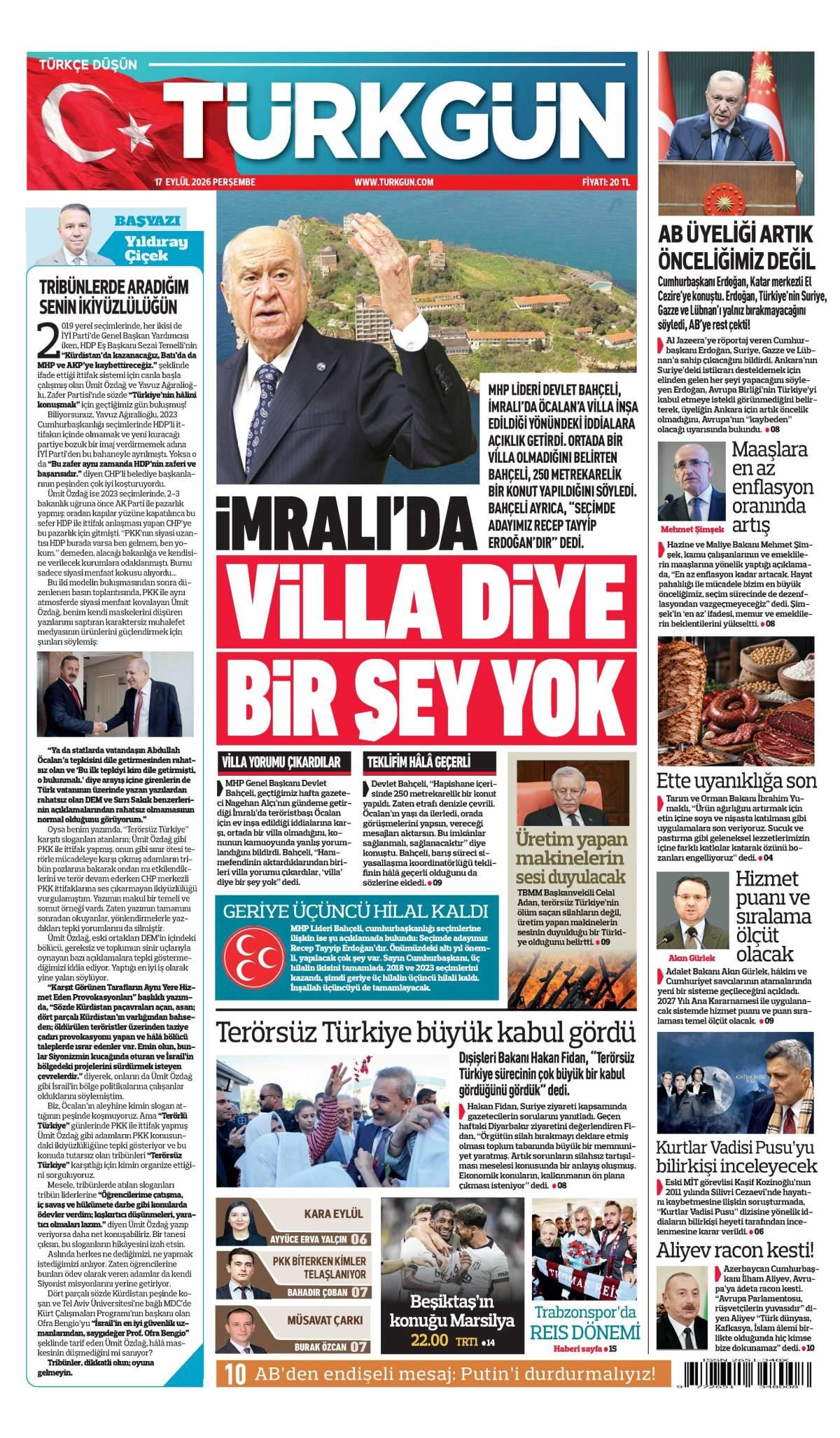 T&uuml;rkg&uuml;n Gazetesi