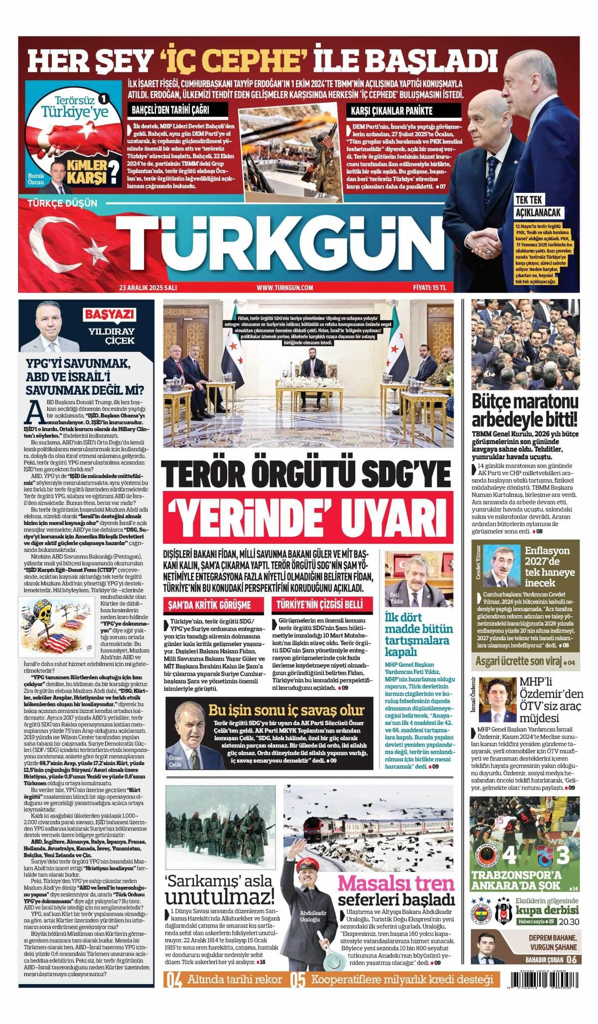T&uuml;rkg&uuml;n Gazetesi