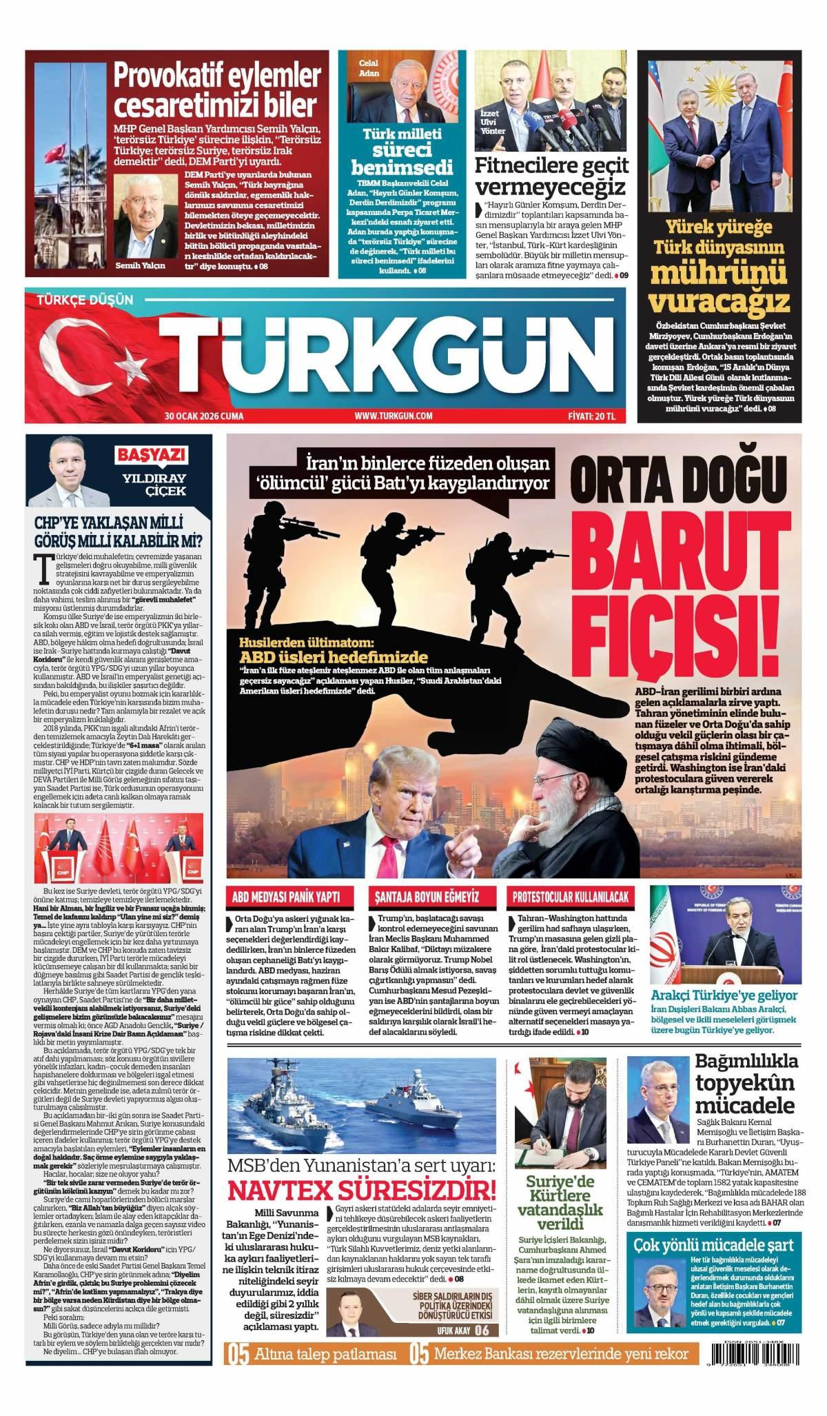 T&uuml;rkg&uuml;n Gazetesi