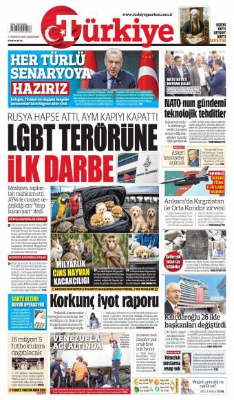 01 Temmuz 2026 Türkiye Gazetesi Manşetleri