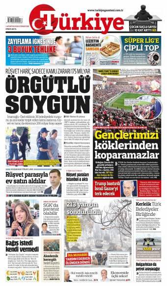 01 Ağustos 2026 Türkiye Gazetesi Manşetleri