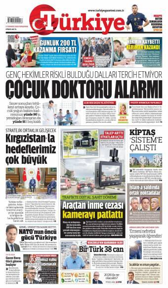 02 Temmuz 2026 Türkiye Gazetesi Manşetleri