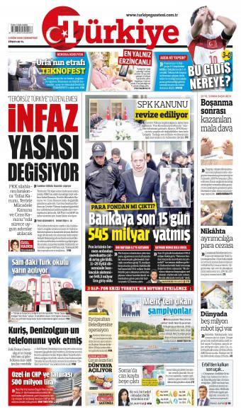 04 Ekim 2026 Türkiye Gazetesi Manşetleri