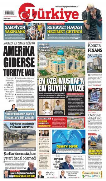 04 Mayıs 2026 Türkiye Gazetesi Manşetleri
