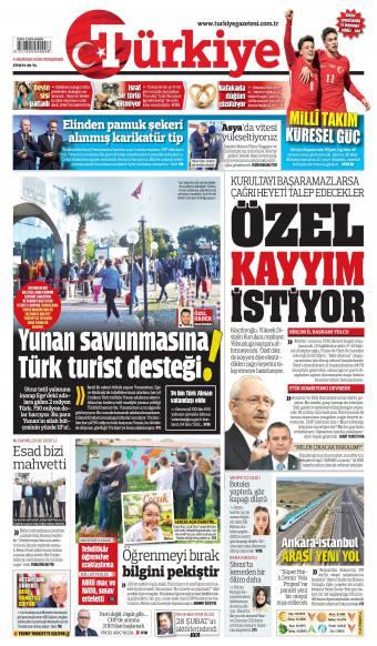 04 Haziran 2026 Türkiye Gazetesi Manşetleri