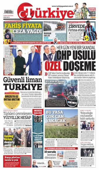 05 Nisan 2026 Türkiye Gazetesi Manşetleri