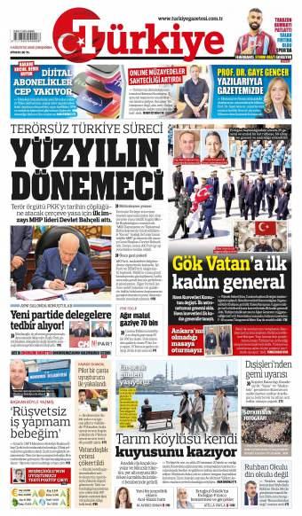 06 Ağustos 2026 Türkiye Gazetesi Manşetleri