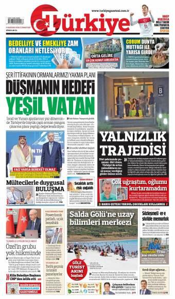 06 Haziran 2026 Türkiye Gazetesi Manşetleri