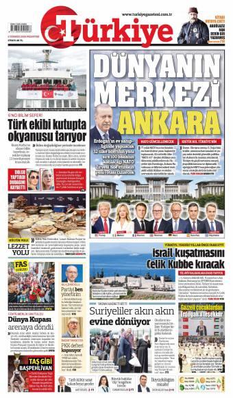 06 Temmuz 2026 Türkiye Gazetesi Manşetleri