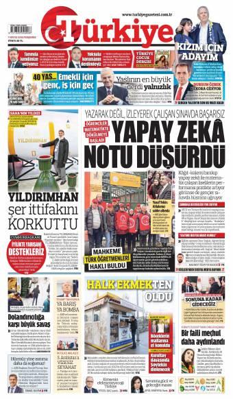 07 Mayıs 2026 Türkiye Gazetesi Manşetleri