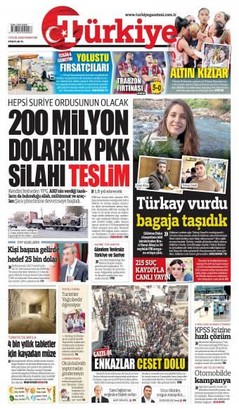 07 Eylül 2026 Türkiye Gazetesi Manşetleri