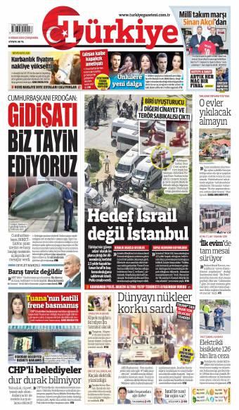 08 Nisan 2026 Türkiye Gazetesi Manşetleri