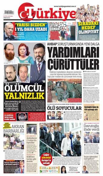 08 Eylül 2026 Türkiye Gazetesi Manşetleri