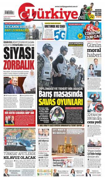 10 Şubat 2026 Türkiye Gazetesi Manşetleri