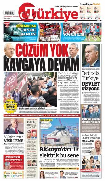10 Haziran 2026 Türkiye Gazetesi Manşetleri