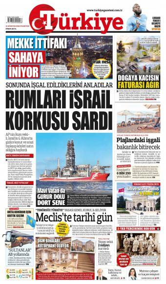 10 Ağustos 2026 Türkiye Gazetesi Manşetleri