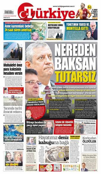 11 Ekim 2026 Türkiye Gazetesi Manşetleri