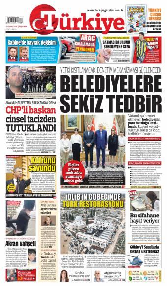 12 Şubat 2026 Türkiye Gazetesi Manşetleri