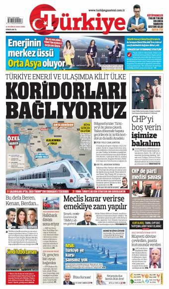 12 Haziran 2026 Türkiye Gazetesi Manşetleri