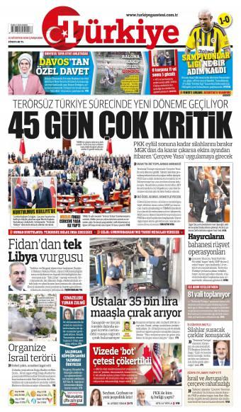 12 Ağustos 2026 Türkiye Gazetesi Manşetleri