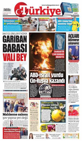 13 Mart 2026 Türkiye Gazetesi Manşetleri