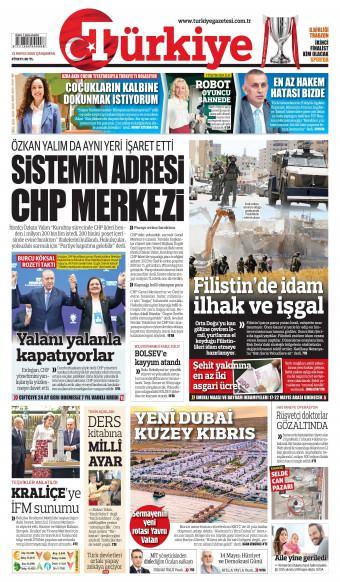13 Mayıs 2026 Türkiye Gazetesi Manşetleri