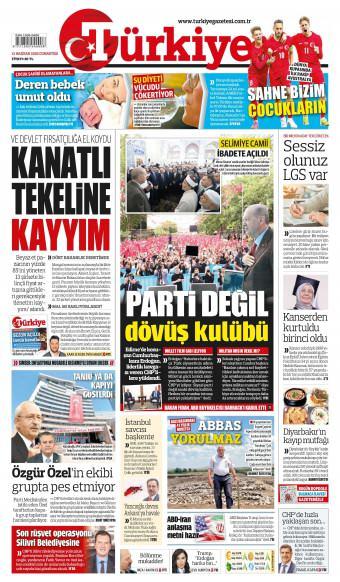 13 Haziran 2026 Türkiye Gazetesi Manşetleri