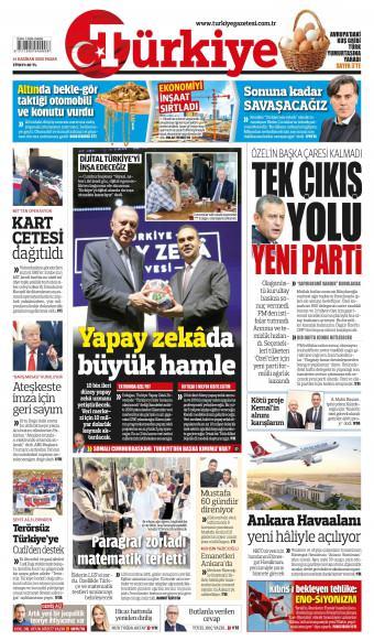 14 Haziran 2026 Türkiye Gazetesi Manşetleri
