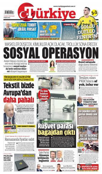 16 Şubat 2026 Türkiye Gazetesi Manşetleri