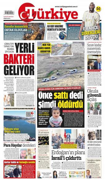 15 Eylül 2026 Türkiye Gazetesi Manşetleri