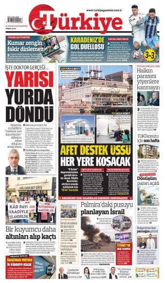 15 Aralık 2025 Türkiye Gazetesi Manşetleri