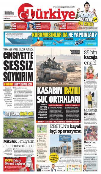 17 Şubat 2026 Türkiye Gazetesi Manşetleri
