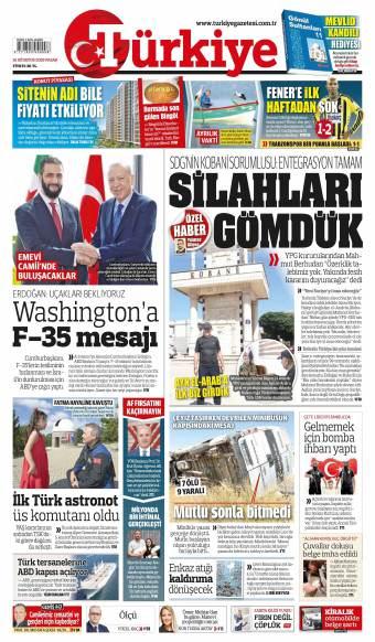 16 Ağustos 2026 Türkiye Gazetesi Manşetleri